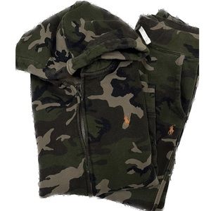 Boys Polo Ralph Lauren Zip Up Hoodie and Sweats Set